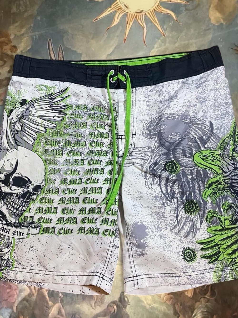 Y2K mma elite swim shorts
